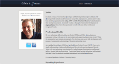 Desktop Screenshot of chrisljordan.com